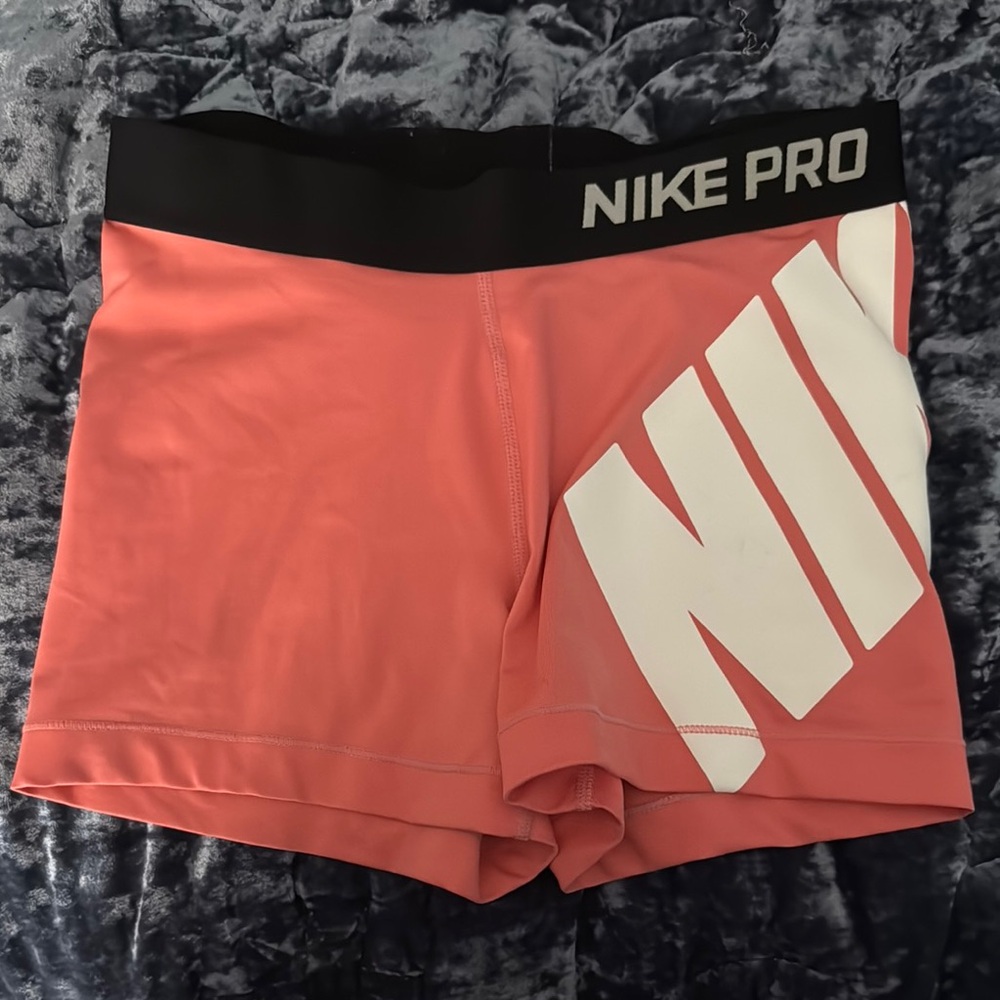 Nike Women's Pink Pro Shorts